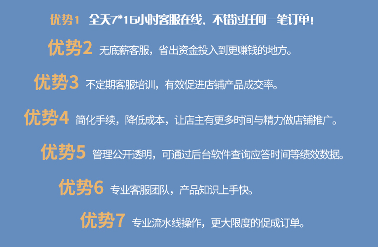 淘寶客服外包優勢 淘寶客服外包優勢